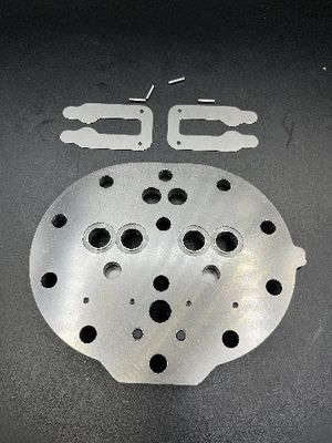 カスタマイズされたISO9001谷の車輪弁の版およびディスク圧縮機弁の版