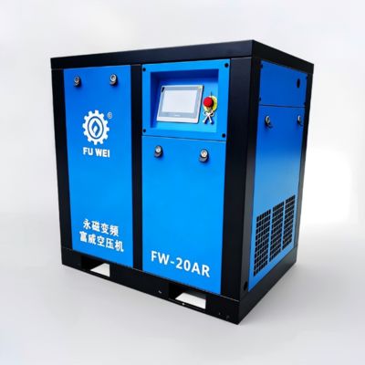 カスタマイズされた30kw 40hpロータリースクリューエアコンプレッサー 空冷式工業用スクリューコンプレッサー 8Bar 10Bar