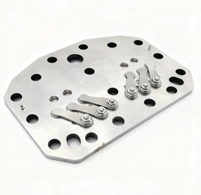 Precision Engineered High-Grade Steel Valve Plate for Bitzer 4NCS Series with 6-Month Warranty